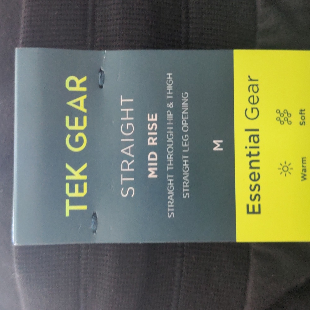 TEK GEAR Black Joggers - Size M Kohl's - Picture 2 of 4